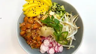 Delicious Vegetarian Poke Bowl!