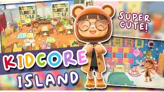 🌈 The ULTIMATE Kidcore Island Tour! | Animal Crossing New Horizons