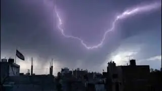 Experiencing Thunder and Rain in Hyderabad