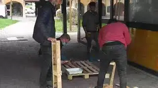 Atelier fabrication d'une carriole pour vélo, Briançon 04/21