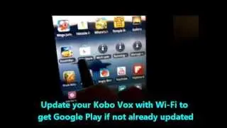 Install Game Apps on Kobo Vox Tablet eReader with Google Play Market App