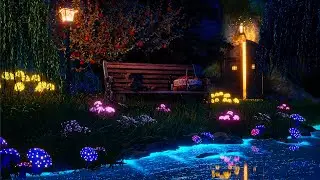 Secret Fairy Hideout Ambience | Frogs, Crickets, Fairy Wings, Fantasy Critters