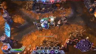 Heroes of the Storm - [Cursed Hollows] - Nova and Arthas w/ friend Mordred part 1