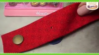 Устанавливаем кнопки для верхней одежды от HEMLINE