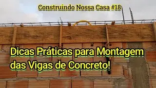 Dicas de como montar a caixaria das vigas para concretar