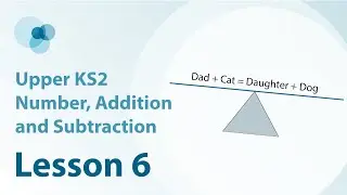 6. Balancing equations noticing that the order of the addends is not important