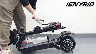 Unboxing and Assembly Process of iENYRID ES10 Off-road 2000W Electric Scooter