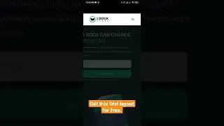 Free Divi Ebook layout! Download now.