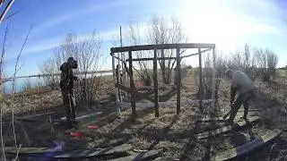 Как построить избу (балаган) в угодьях
