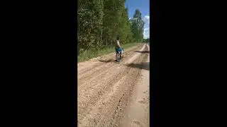 Случайно проехали первые 100 км #велосипед