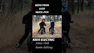 muckandfun Europe's biggest range of kids electric balance bikes revvi amped stomp storm 10ten Xmas