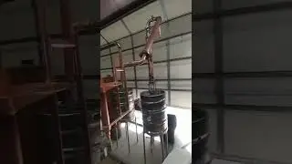 keg still 15 gallon with 3 inch tower and Gatlin Gun condenser!
