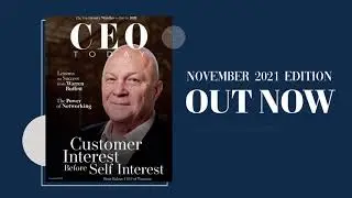 CEO Today Magazine November 2021 Edition is Now Live!⁠