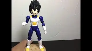 Dragon Stars Series 17 - Base Form Vegeta Action Figure Review