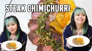 KAISHA RUNNER UP MASTERCHEF INDONESIA - SIRLOIN STEAK w/ CHIMICHURRI SAUCE