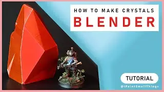 How to Make CRYSTALS in Blender