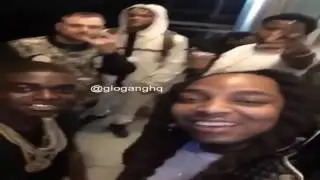 Kodak Black With Chief Keef & Glo Gang After Show (Collab Coming Soon)