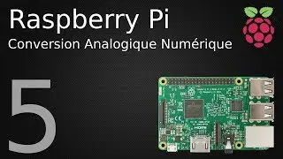 Tutoriel Raspberry Pi : 5 - Conversion Analogique Numérique avec un mcp3008 (CAN)