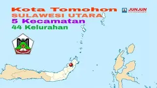 Kota Tomohon, Sulawesi Utara, 5 Kecamatan, 44 Kelurahan 
