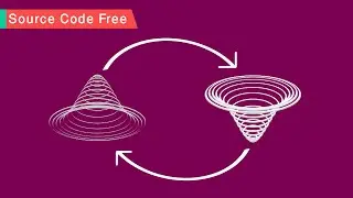 CSS 3D Wavy Circle Loader Animation Effects | Using HTML CSS