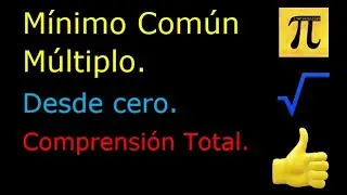 MINIMO COMUN MULTIPLO.