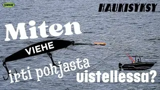 Miten irroittaa viehe pohjasta uistelussa? | Haukisyksy uisteluvinkki 2