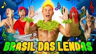 Brasil das Lendas 🐲🐲 Gato Galactico | Música Especial Dia do Folclore