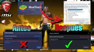 la version nougat 32-bit no es compatible con su sistema operativo💡 [Solucion] msi,bluestacks✅