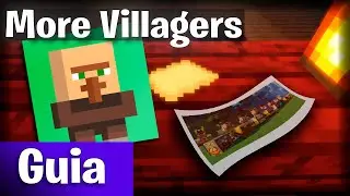 Estos nuevos Aldeanos te Ayudan Más Guía Mod More Villagers 1.19.2...
