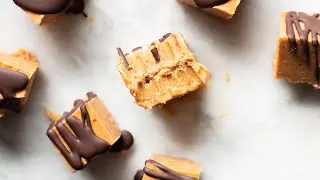 Date-Sweetened Peanut Butter Freezer Fudge