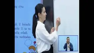 O'RTA ARIFMETIK QIYMAT mavzusida online dars |  ЎРТА АРИФМЕТИК ҚИЙМАТ  мавзусида онлайн дарс
