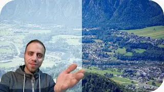 Photoshop Dunst & Nebel entfernen oder hinzufügen - Nebel in Photoshop verändern | Tutorial deutsch