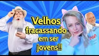 Velhos fracassando em ser jovens! #react
