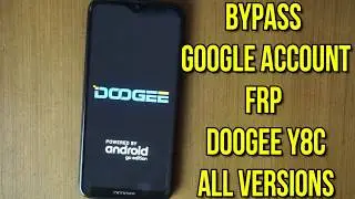 Doogee Y8C Frp Bypass google account (done in 5 minutes)