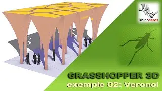 Grasshopper Exemple 02: Veronoi