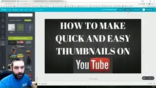 How to Make fast Thumbnails FREE (no Photoshop) Thumbnail Tutorial