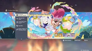 Sunspray Summer Resort Day 1 | Genshin Impact PC Event Guide & Gameplay Walkthrough