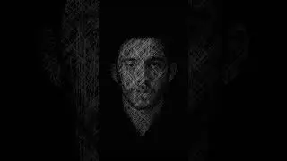 Easily make scribble art in photoshop #shorts #photoshop