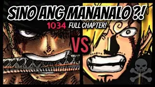 ONE PIECE 1034: TULOY ANG LABAN NI ZORO & SANJI | MAGAGALIT SI ZORO SA PAG-ATAKE NI SANJI KAY LUFFY