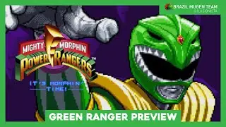 Green Ranger Preview - Power Rangers It's Morphing Time Fan game