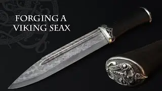 Forging a [Viking] Seax from Blister Steel - Feat Valkyrik Soundtrack