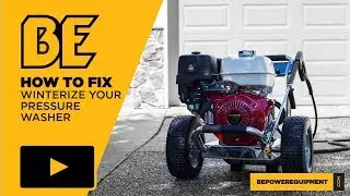 How to Winterize Your Pressure Washer