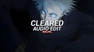 cleared remix - lilithzplugz [edit audio] (tiktok version)