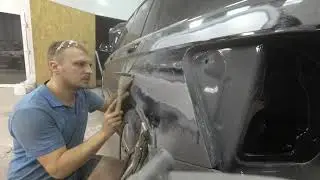Кузовной ремонт. Mercedes GLK 350.