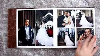Overview photobook made of wood. Photographer Karina Petkevich