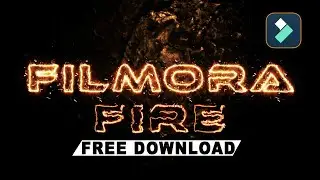 Fire Text Intro in Filmora | Fire Effect in Filmora X | Filmora x Fire Text Effect