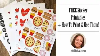 Free Printable Stickers & How to Print & Use Them
