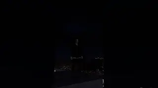 Watching the dark world on the roof