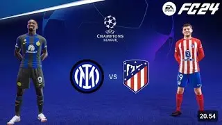 Inter Milan Vs Atletico Madrid | UEFA Champions League | Fifa 16 Mobile Best Graphics