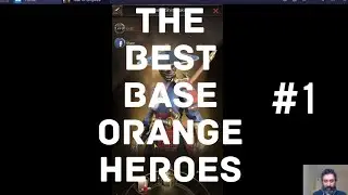 BEST BASE ORANGE HERO GUIDE #1 - Sort by troop type (Rise of Empires Ice & Fire)